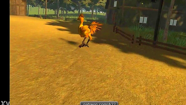 Step Into The VR Zone – 3D Animated Hentai Couple Enjoy Intense Virtual Sex