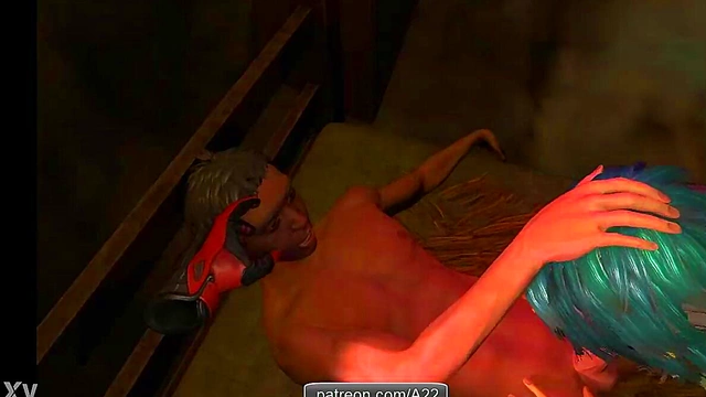 Step Into The VR Zone – 3D Animated Hentai Couple Enjoy Intense Virtual Sex