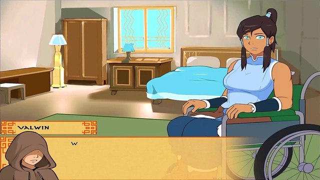 Katara Gives Hand Job To Avatar Trainer In Hot Hentai Action