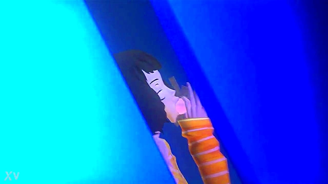 Persona 5 Anime Chick Sucks Dick & Gets Fucked for Stuck Creampie