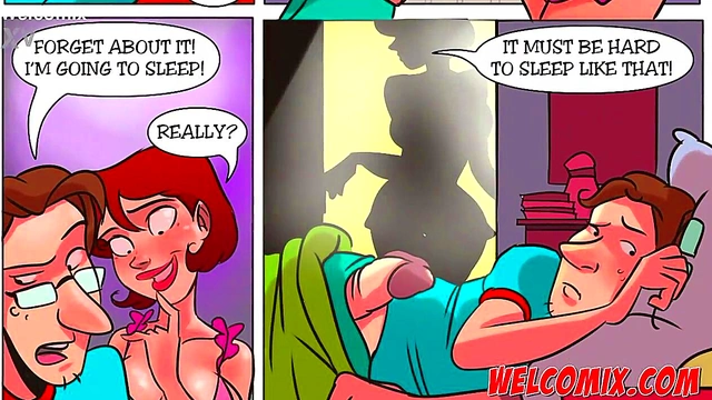 Naughty Cartoon Teen Andy Sucks Dick & Gives Handjob For Hot Blowjob Fun