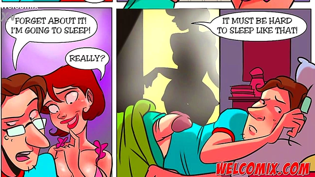 Naughty Cartoon Teen Andy Sucks Dick & Gives Handjob For Hot Blowjob Fun