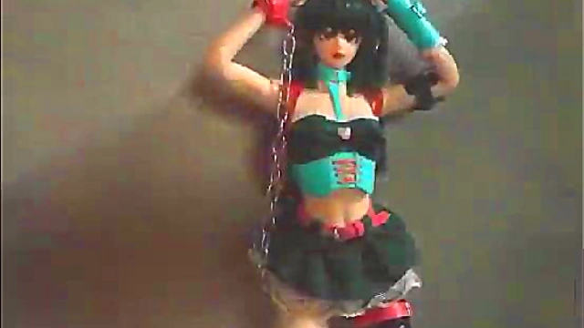 Japanese Sex Doll Miss Monana Gets Bukkake And Hardcore Anime Action