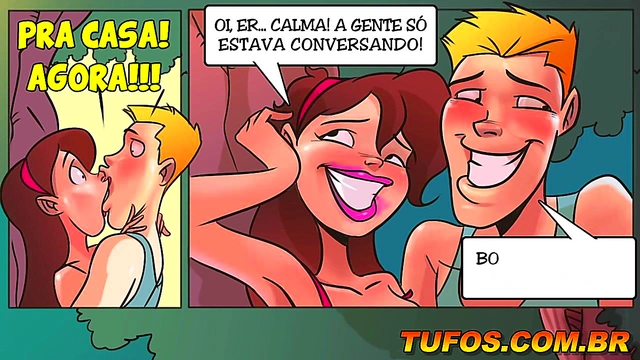 Horny Brazilian Family Gets Spanked Wildly In naughty Hentai Comic Adventure