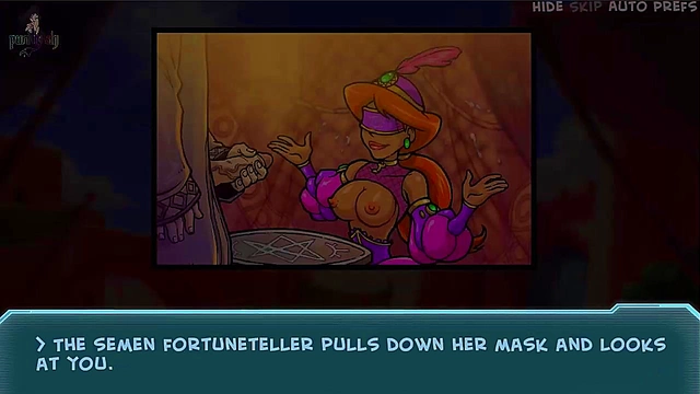 Hot Redhead Jasmine Gets Handjob & Facial In Steamy Anime Adventure