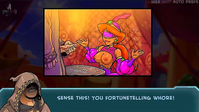 Hot Redhead Jasmine Gets Handjob & Facial In Steamy Anime Adventure