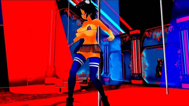 Hentai Anime Dance – MMD Couple Swings To A Forgotten Song Ship Pendulum