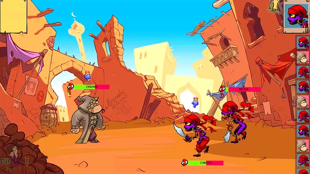 Horny Genie Princess Tamed by Big-Cock Hero in Sinful Anime Game Adventure