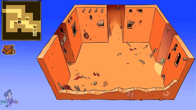 Horny Genie Princess Tamed by Big-Cock Hero in Sinful Anime Game Adventure