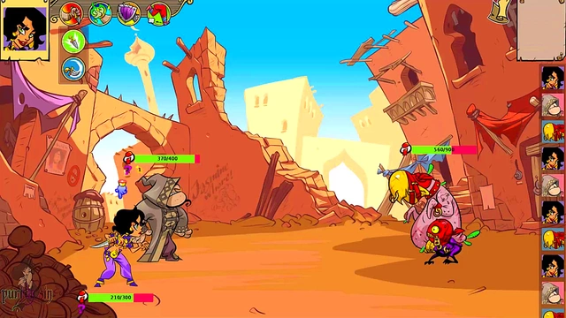 Horny Genie Princess Tamed by Big-Cock Hero in Sinful Anime Game Adventure