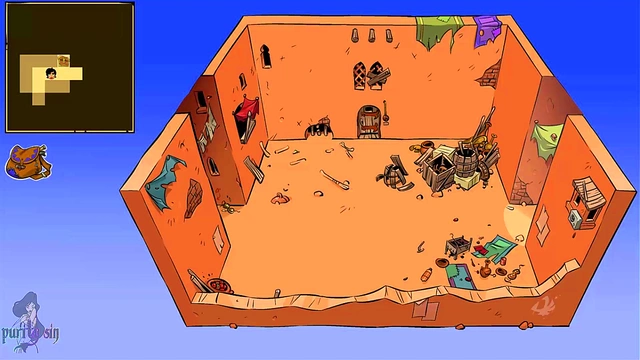 Horny Genie Princess Tamed by Big-Cock Hero in Sinful Anime Game Adventure