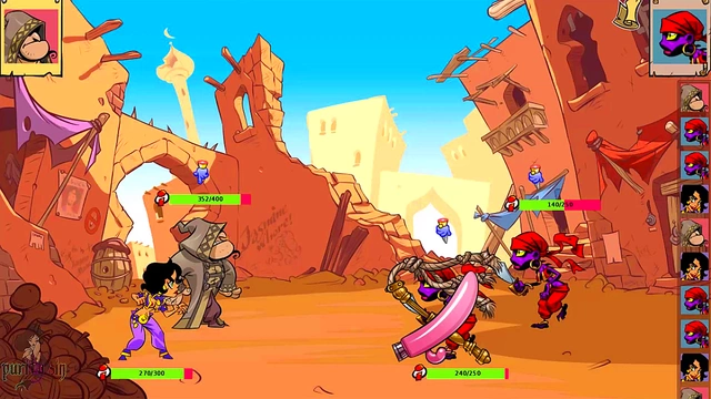 Horny Genie Princess Tamed by Big-Cock Hero in Sinful Anime Game Adventure