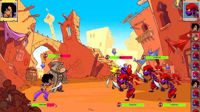 Horny Genie Princess Tamed by Big-Cock Hero in Sinful Anime Game Adventure