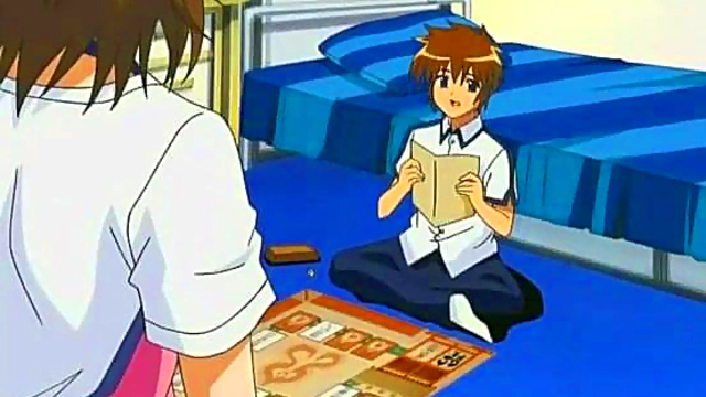 Hentai Anime Couple Engage in Intense Sexual Pursuit Gameplay