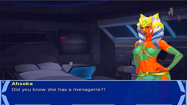 Petite Redhead Rey Trains With Sith Master In Hot Star Wars Cosplay Bang