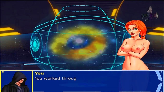 Petite Redhead Rey Trains With Sith Master In Hot Star Wars Cosplay Bang