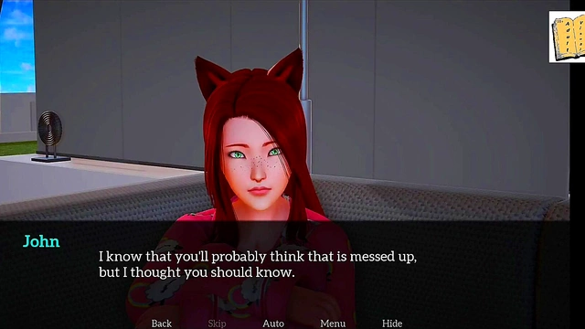 Teen Step-Sister Seduces Me In Our Cartoony Home For Ecchi Fun