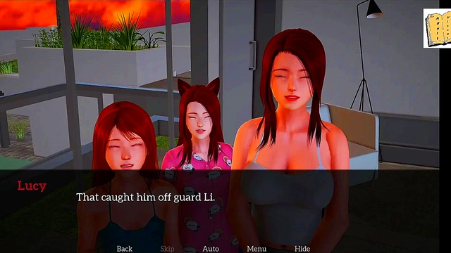 Teen Step-Sister Seduces Me In Our Cartoony Home For Ecchi Fun