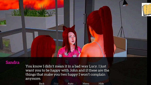 Teen Step-Sister Seduces Me In Our Cartoony Home For Ecchi Fun