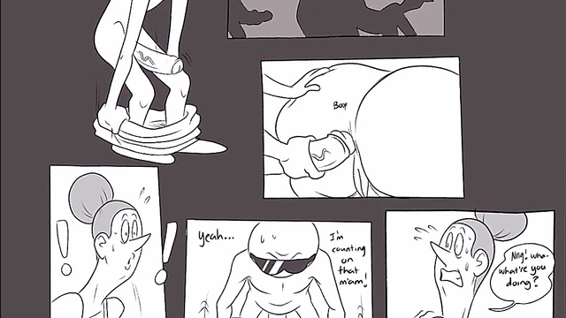 Mature MILF Claire Welcomes Big-Cock Guest For steamy Anime Session