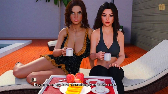 Brunette With Big Tits And Ass Seduces You In This Erotic 3D Hentai Adventure