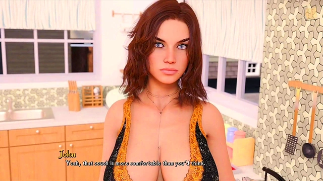 Brunette With Big Tits And Ass Seduces You In This Erotic 3D Hentai Adventure