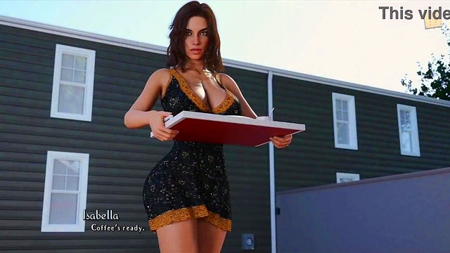 Brunette With Big Tits And Ass Seduces You In This Erotic 3D Hentai Adventure