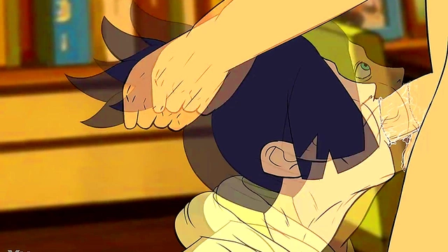 Himawari Deepthroats Anime Dick In Intense Hentai Blowjob Session