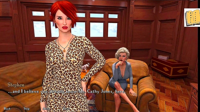 Brunette College Chick With Big Tits Fucks Hard In 3D Hentai Sex Game Walkthrough