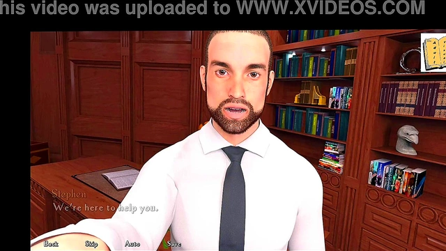 Brunette College Chick With Big Tits Fucks Hard In 3D Hentai Sex Game Walkthrough