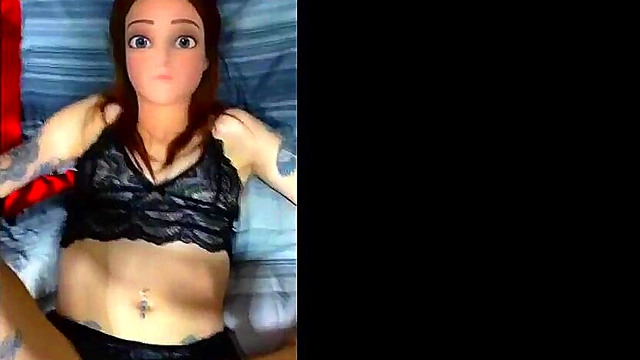 Redhead Realistic Sex Doll Gets Fucked Hard for POV CumDump Creampie