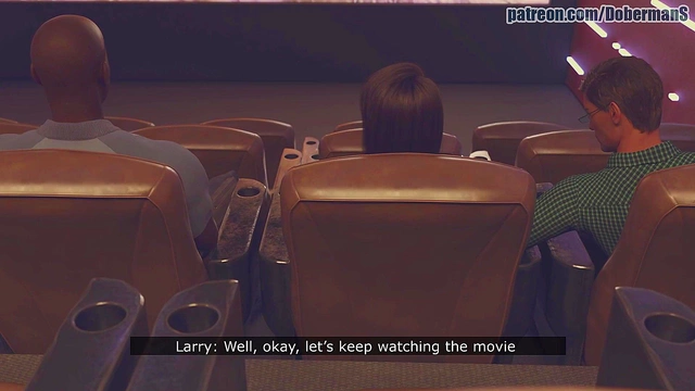 Cheating MILF Wife Gets Fucked By BBC Stranger In Public Movie Theatre