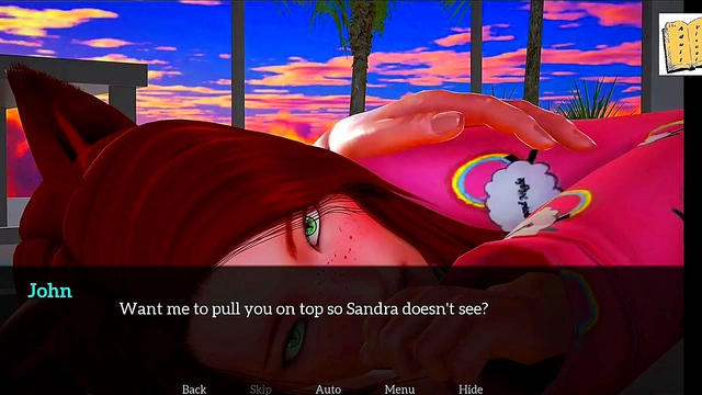 Teen Step-Siblings Explore Desire in Playful Hentai Adventure