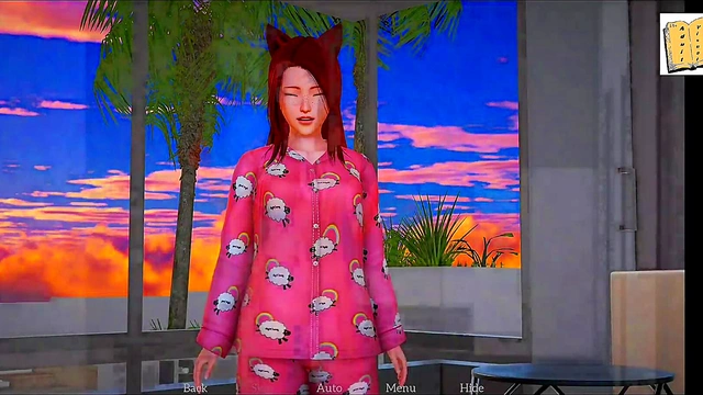 Teen Step-Siblings Explore Desire in Playful Hentai Adventure