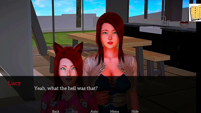 Teen Step-Siblings Explore Desire in Playful Hentai Adventure