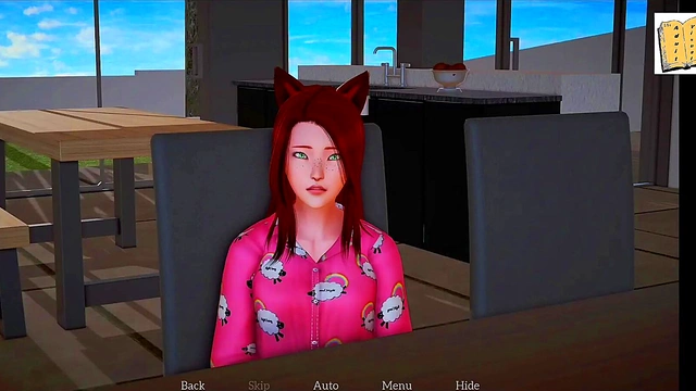 Teen Step-Siblings Explore Desire in Playful Hentai Adventure