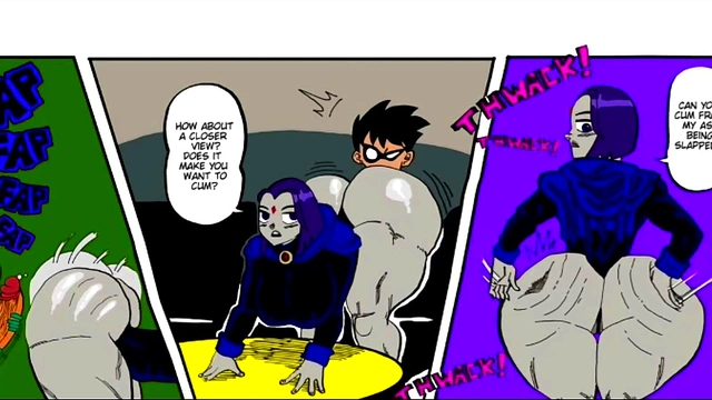 Raven & Starfire Enjoy Big-Cock Action in Teen Titans Hentai Adventure