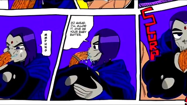 Raven & Starfire Enjoy Big-Cock Action in Teen Titans Hentai Adventure