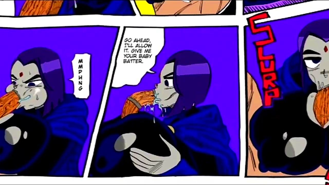 Raven & Starfire Enjoy Big-Cock Action in Teen Titans Hentai Adventure