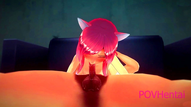 Neko Cat Girl Seduces in Sweet Dreams for Internal Release