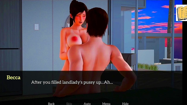 Teen With Big Tits And MILF EnjoyErotic Vaginal Sex In Cartoon Story Walkthrough