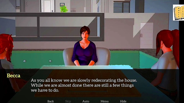 Teen With Big Tits And MILF EnjoyErotic Vaginal Sex In Cartoon Story Walkthrough