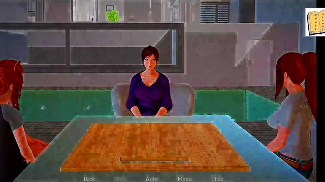 Teen With Big Tits And MILF EnjoyErotic Vaginal Sex In Cartoon Story Walkthrough