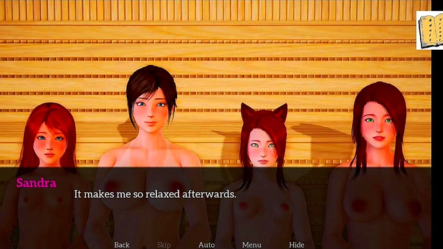 Teen With Big Tits And MILF EnjoyErotic Vaginal Sex In Cartoon Story Walkthrough