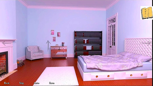 Teen Brunette With Big Ass Seduces College Guy In Erotic Visual Novel Sex Scene