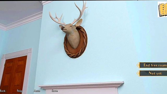 Teen Brunette With Big Ass Seduces College Guy In Erotic Visual Novel Sex Scene