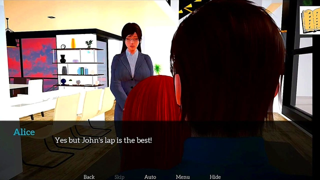 Redheaded Teen Seduces Her New Step-Family in Ecchi Anime Adventure