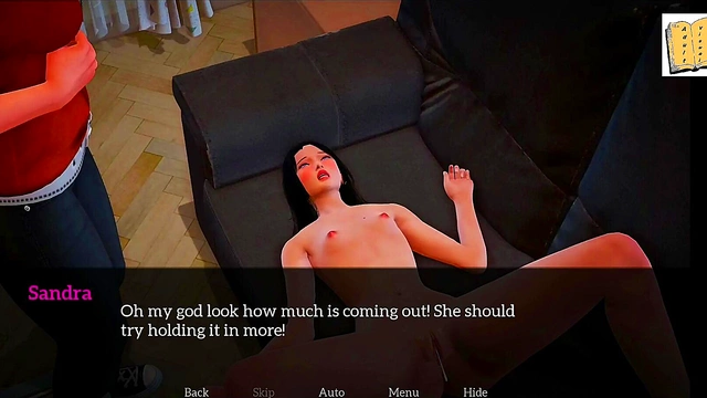 Redheaded Teen Seduces Her New Step-Family in Ecchi Anime Adventure