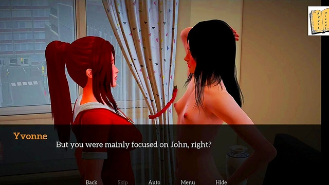 Redheaded Teen Seduces Her New Step-Family in Ecchi Anime Adventure