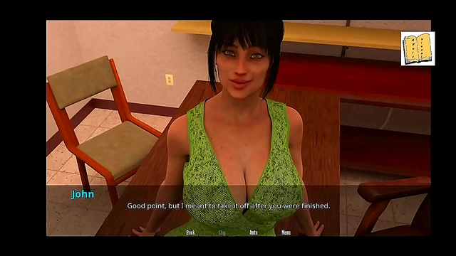 Katie’s Office Seduction – Teen With Big Tits & Ass Sucks Big CockErotic Visual Novel Scene